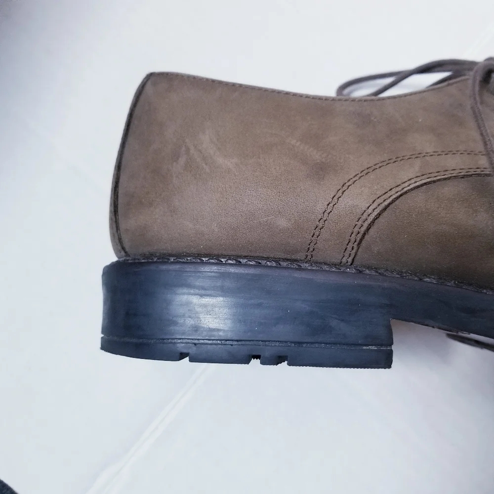 NUNN BUSH BROWN LEATHER UPPER MEN'S DRESS SHOE SIZE 10